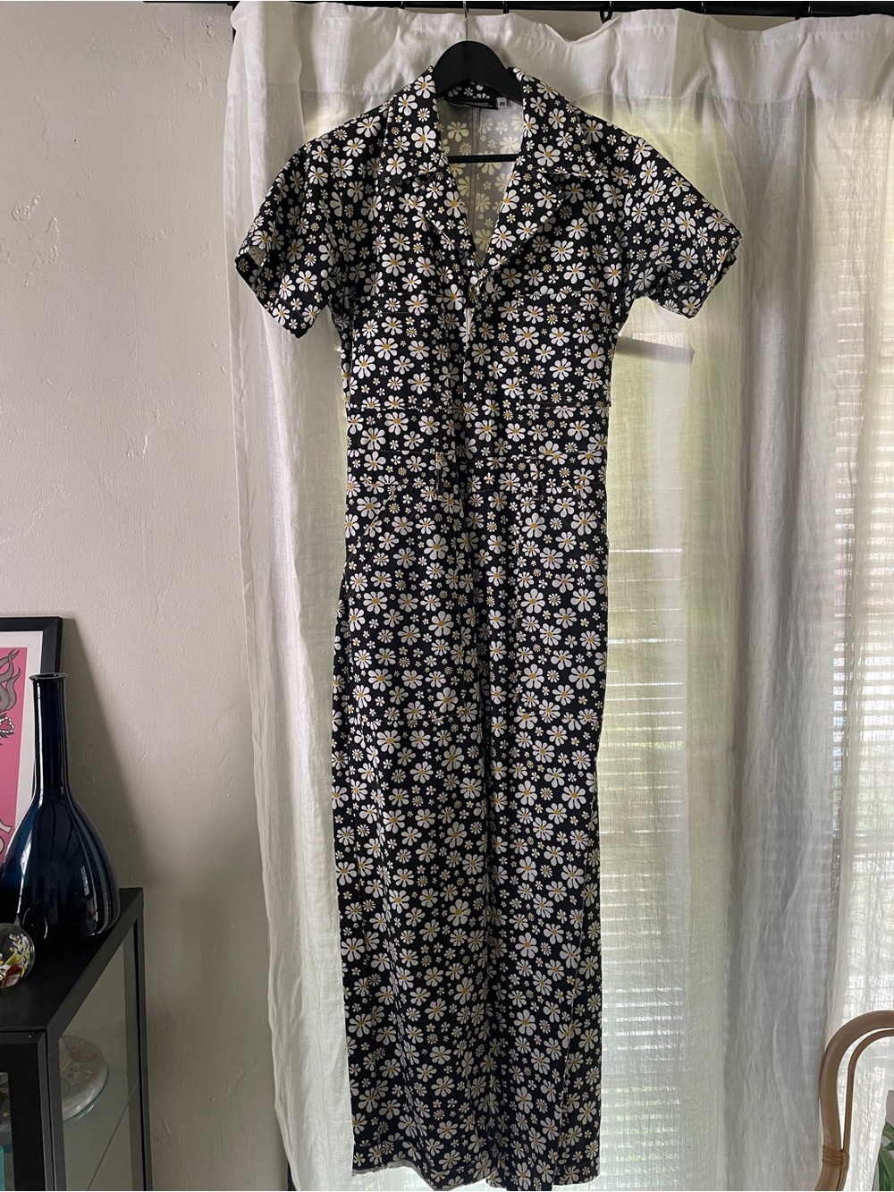 Big Bud Press Lazy Daisy Short-Sleeve Jumpsuit size M - Picture 3 of 9